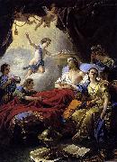 Louis Jean Francois Lagrenee Allegory on the Death of the Dauphin painting